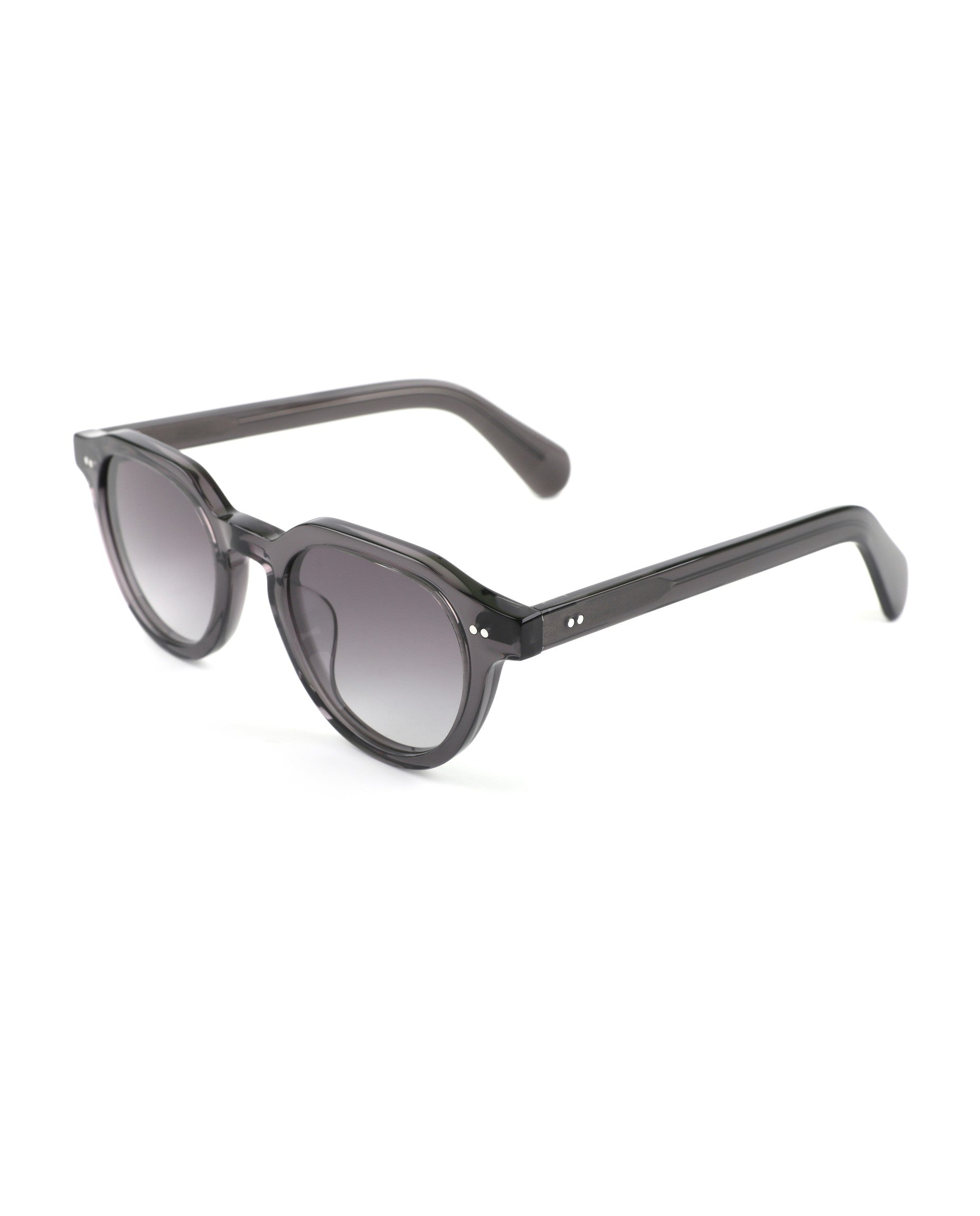 Sorrento Sunglasses - Grey Frame, Gradient Grey Lens