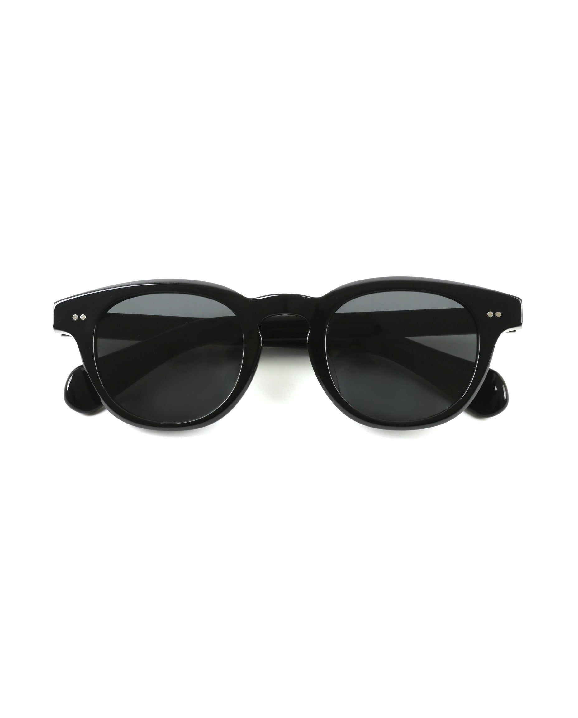 Cannes Sunglasses - Black Frame, Grey Lens
