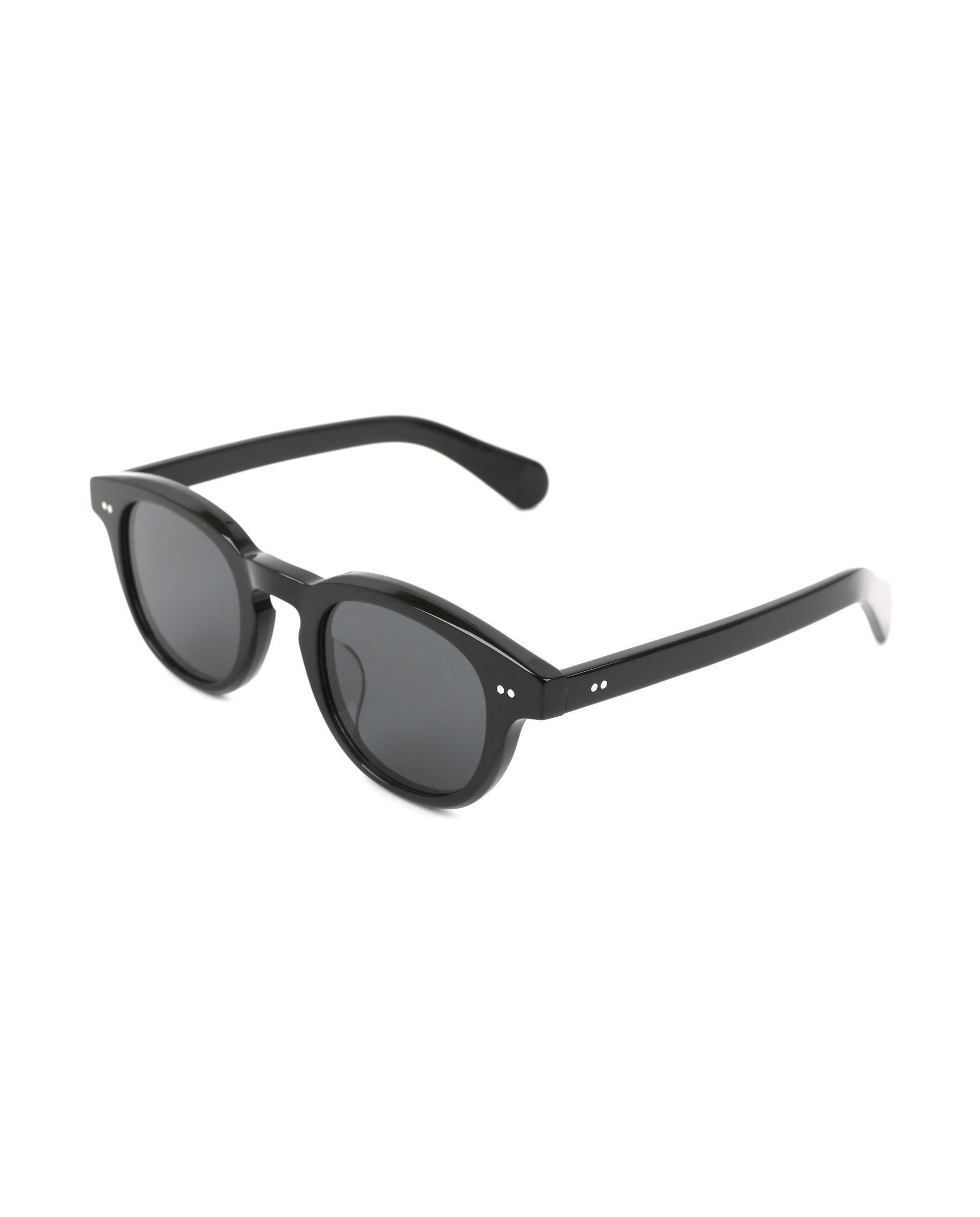 Cannes Sunglasses - Black Frame, Grey Lens