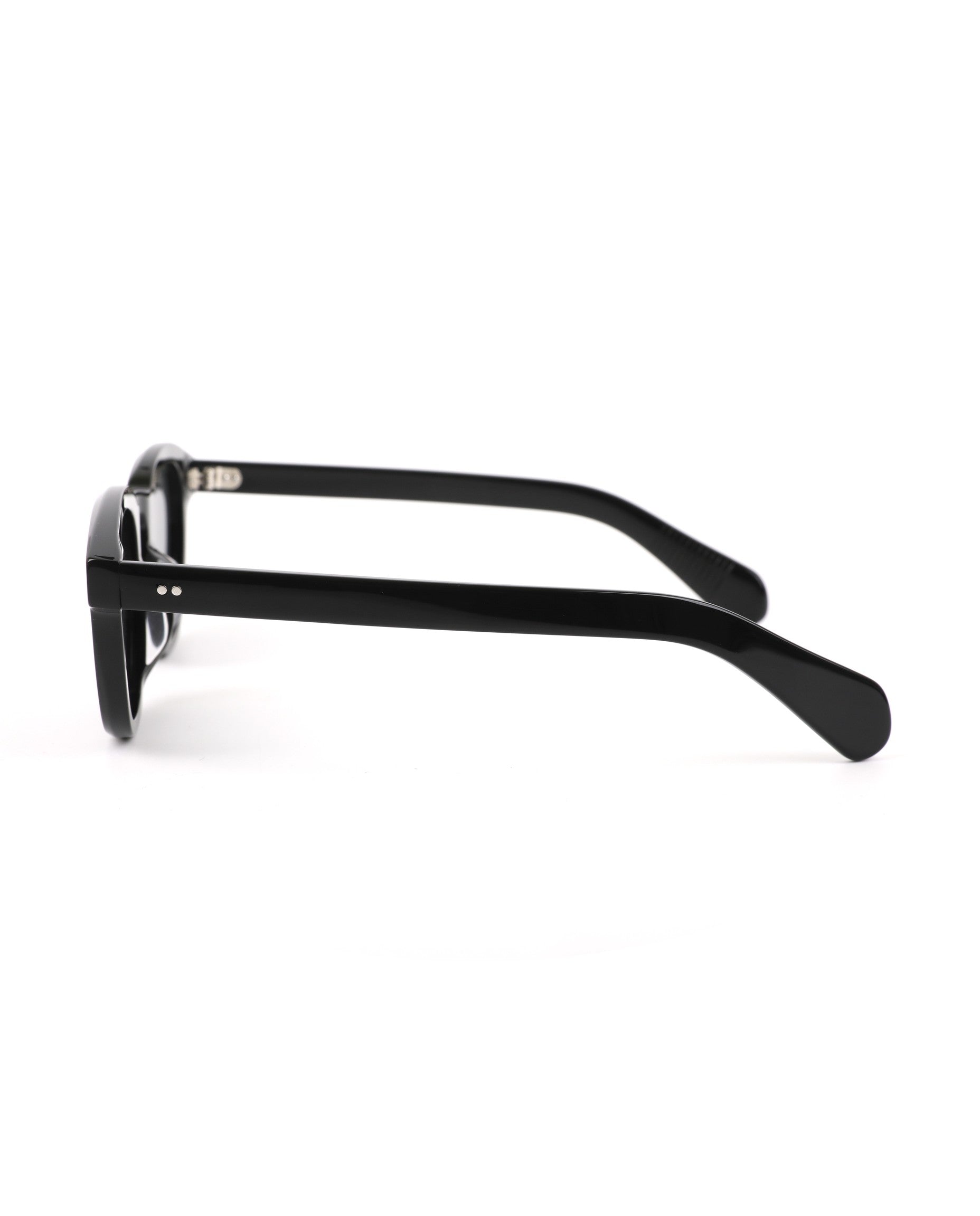Cannes Sunglasses - Black Frame, Grey Lens