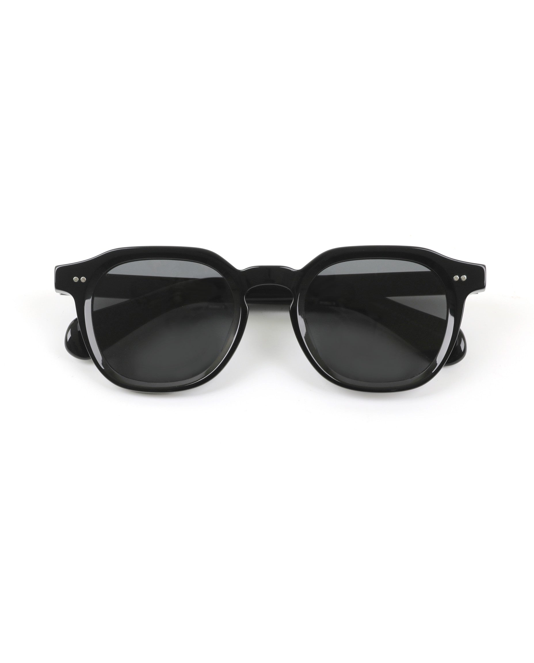 Palma Sunglasses - Black Frame, Grey Lens