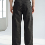 Hipland Echo Trouser — Black — back view
