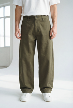 Hipland Echo Trouser — Army — front view