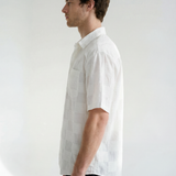 Hipland Sebastian Shirt - White - lifestyle view