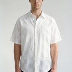 Hipland Sebastian Shirt - White - front alternate view