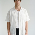 Hipland Sebastian Shirt - White - front view