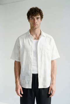 Hipland Sebastian Shirt - White - front view