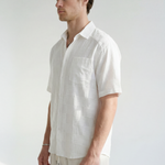 Hipland Sebastian Shirt - White - back view