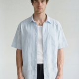 Hipland Sebastian Shirt - Light Blue - front view