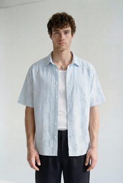 Hipland Sebastian Shirt - Light Blue - front view