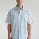 Hipland Sebastian Shirt - Light Blue - back view