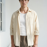 Hipland The Hikari Stripe Shirt - front view