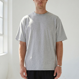 Hipland 300GSM Big Tee - Grey - front view