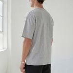 Hipland 300GSM Big Tee - Grey - lifestyle view