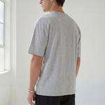 Hipland 300GSM Big Tee - Grey - back view