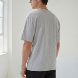 Hipland 300GSM Big Tee - Grey - back view