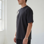 Hipland 300GSM Big Tee - Black - front alternate view