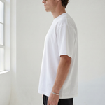 Hipland 300GSM Big Tee - White - front alternate view