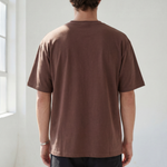 Hipland 300GSM Big Tee - Brown - back view