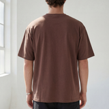 Hipland 300GSM Big Tee - Brown - back view