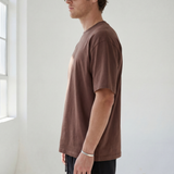 Hipland 300GSM Big Tee - Brown - detail view