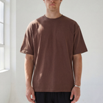 Hipland 300GSM Big Tee - Brown - front view