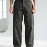 Hipland Echo Trouser — Charcoal — front view