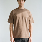 Hipland Frame Tee — Brown — front view