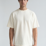 Hipland Frame Tee — Cream — front view