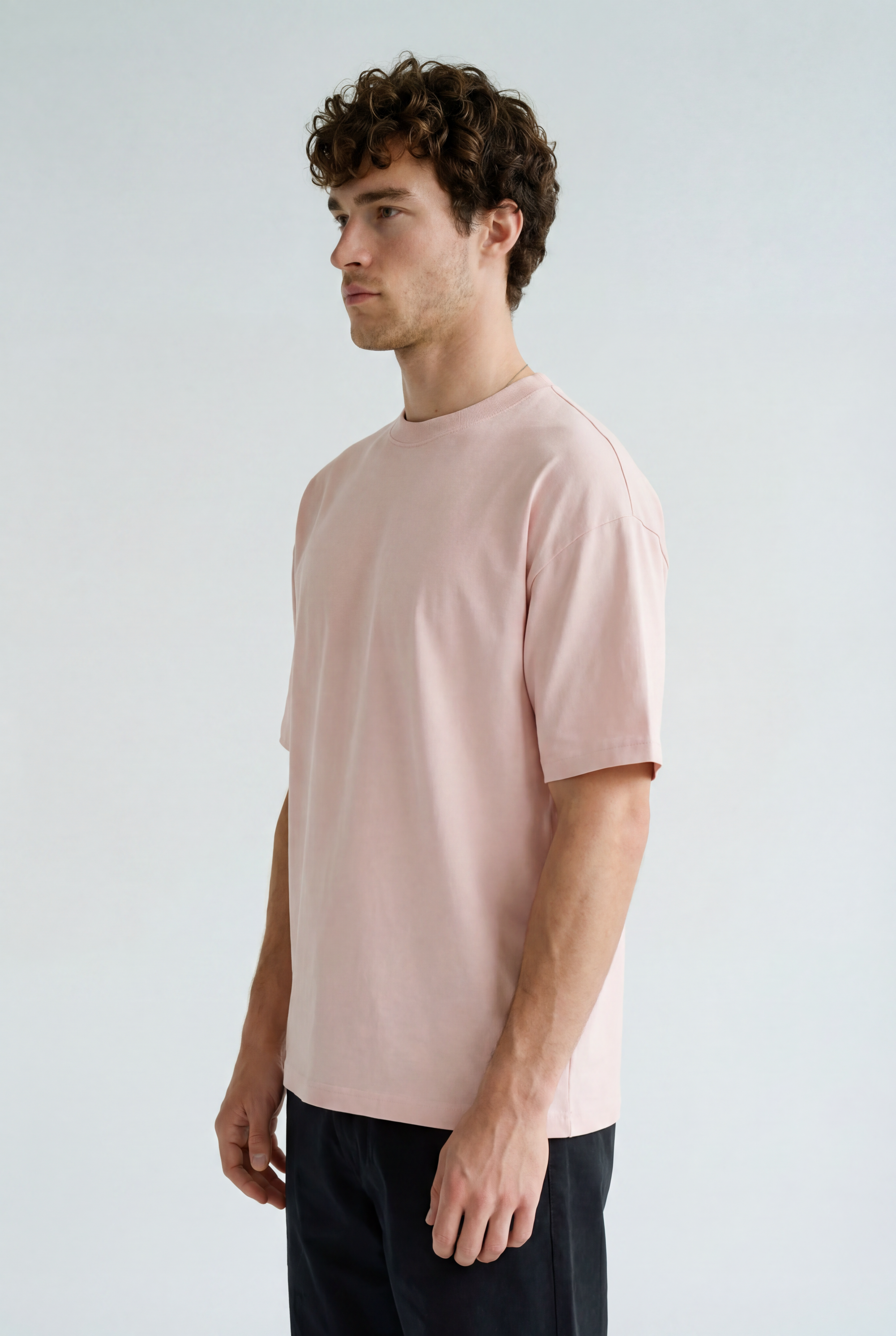 Hipland Frame Tee — Pink — front alternate view