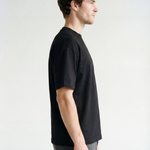 Hipland Frame Tee — Black — detail view