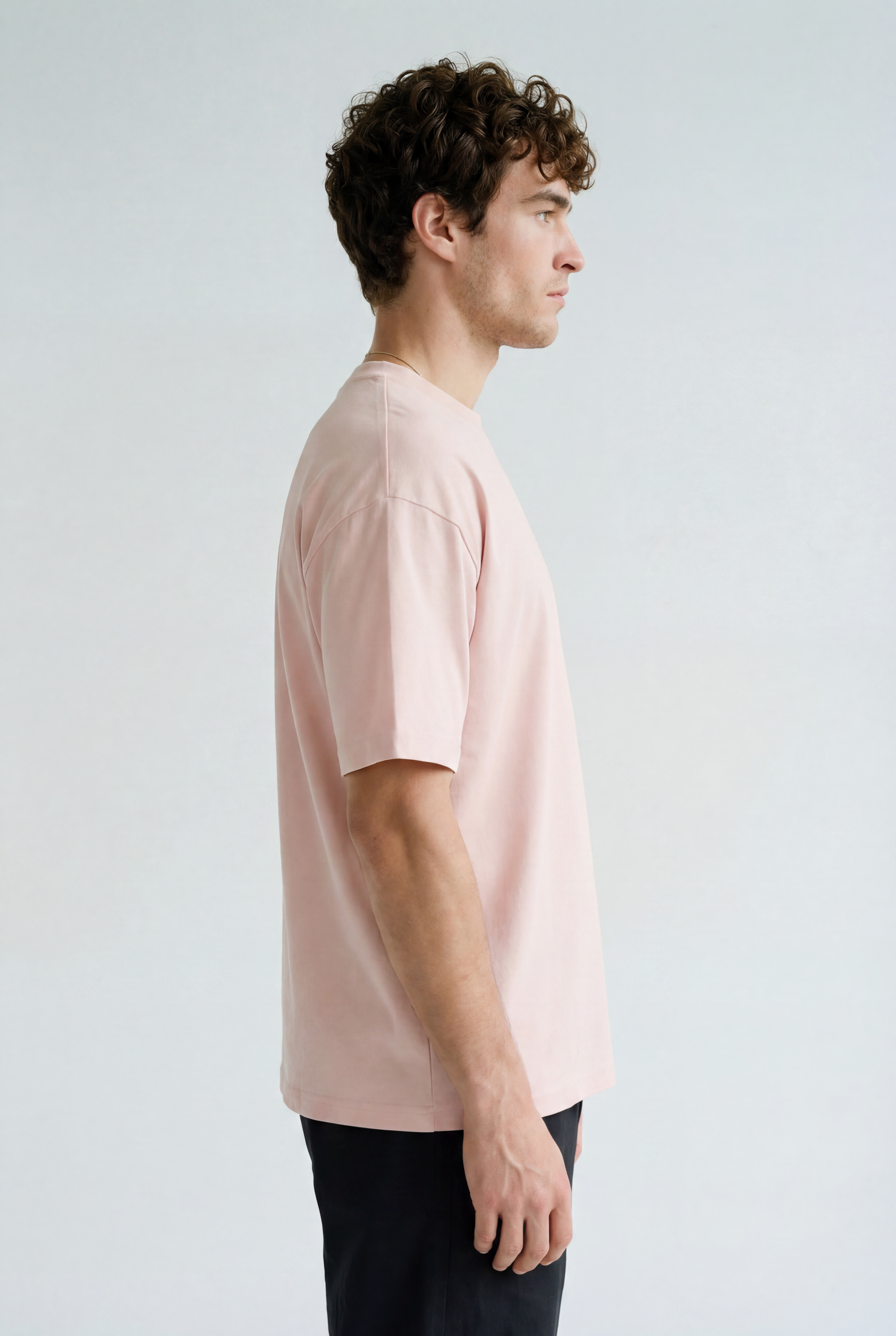 Hipland Frame Tee — Pink — detail view