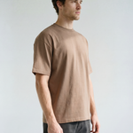 Hipland Frame Tee — Brown — front alternate view