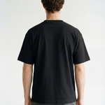 Hipland Frame Tee — Black — back view