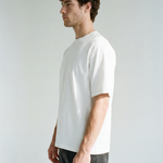 Hipland Frame Tee — White — front alternate view