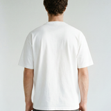 Hipland Frame Tee — White — back view