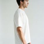 Hipland Frame Tee — White — detail view