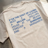 Hipland Cost Of Living Tee — alternate view