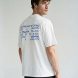 Hipland Cost Of Living Tee — front alternate view