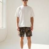 Hipland Bush Camo Shorts — Dark Camo — front alternate view