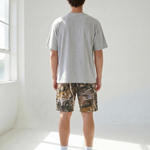 Hipland Bush Camo Shorts — Light Camo — detail view