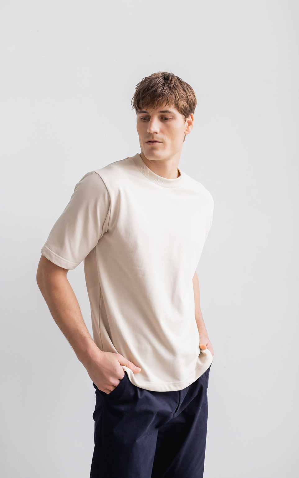 Luxe Tee - Sand