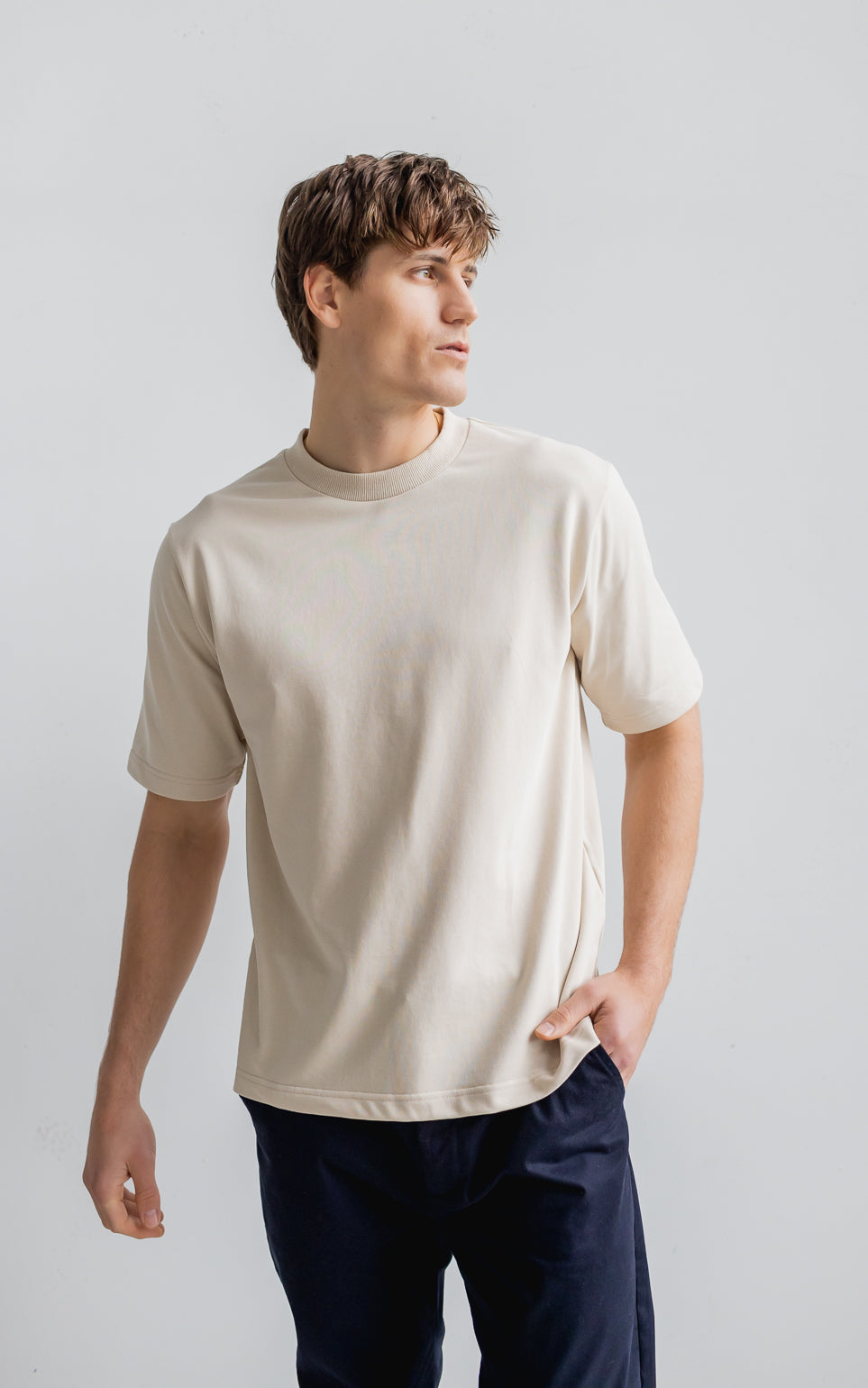 Luxe Tee - Sand