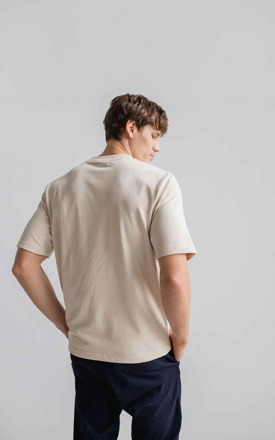 Luxe Tee - Sand