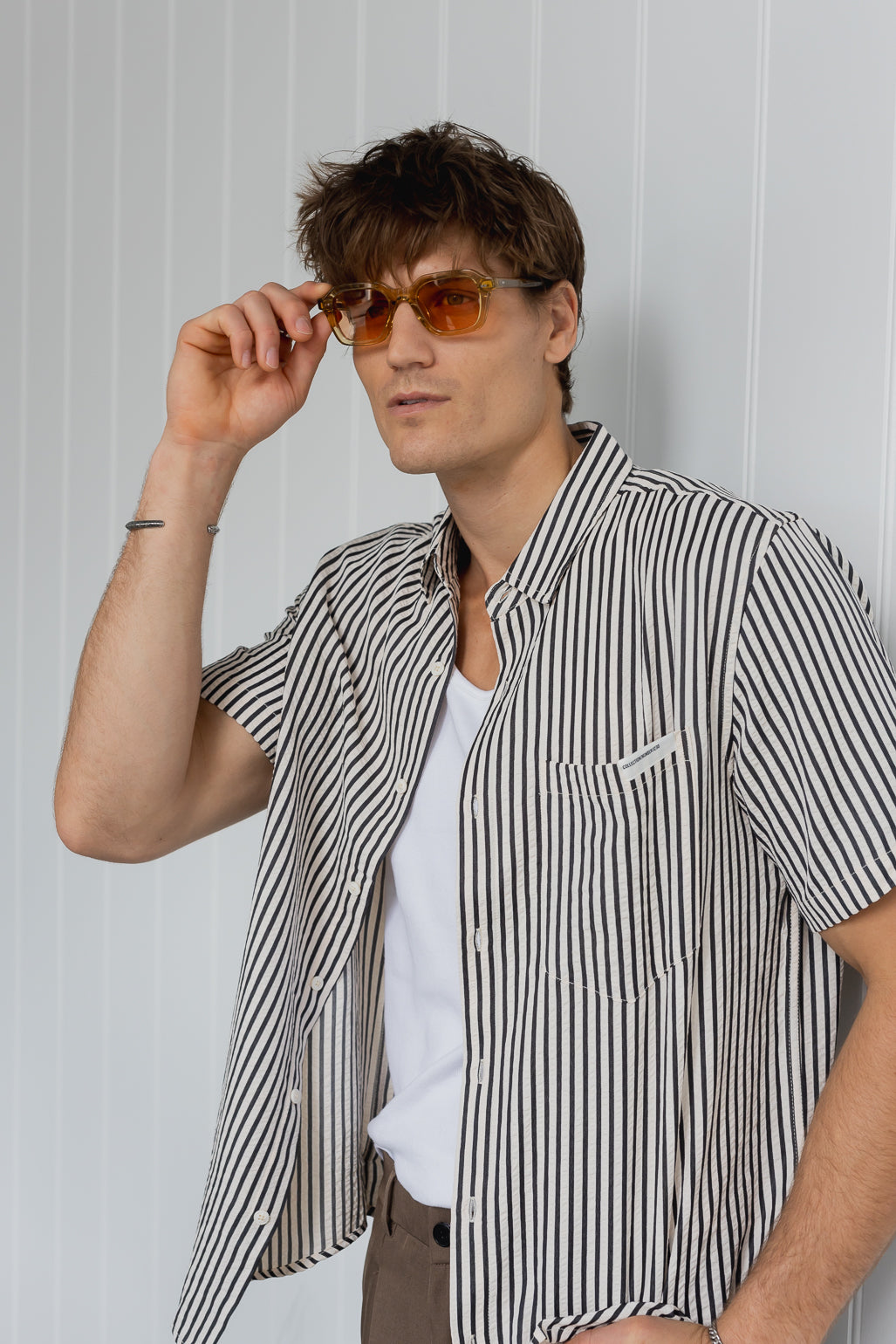 SS Shirt - Black Stripe