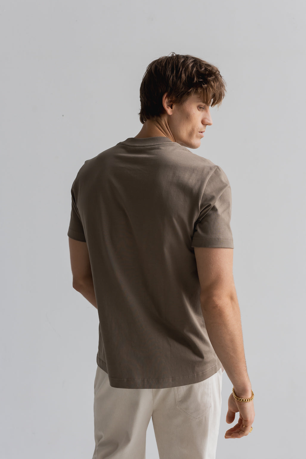 Mid-weight Apple Tee - Brown