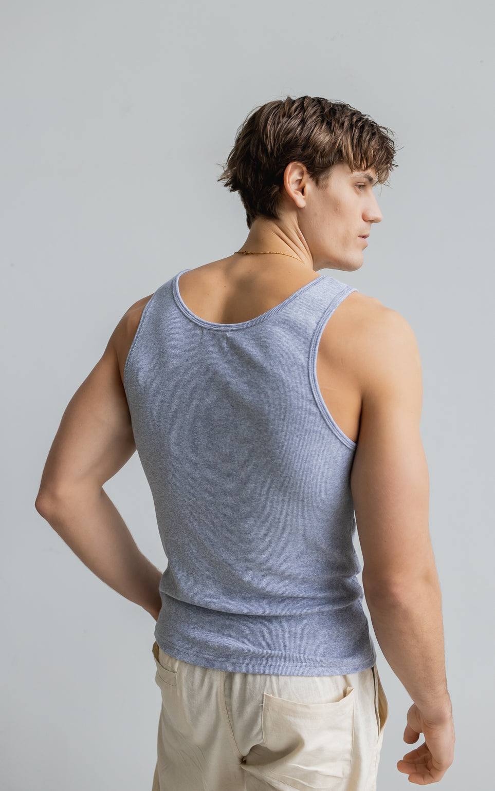 Crop Tank - Grey