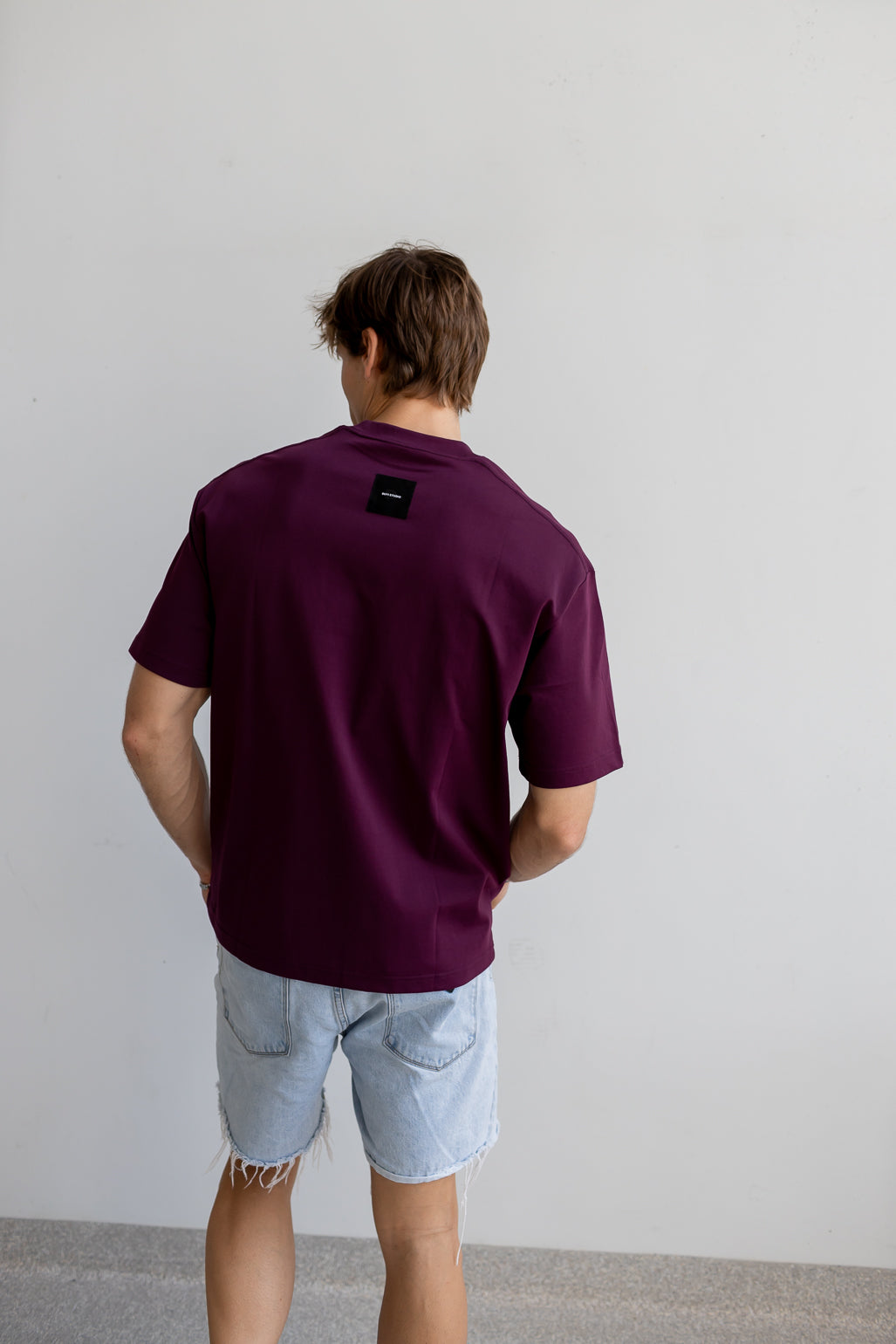 Street Tee - Amino Burgundy