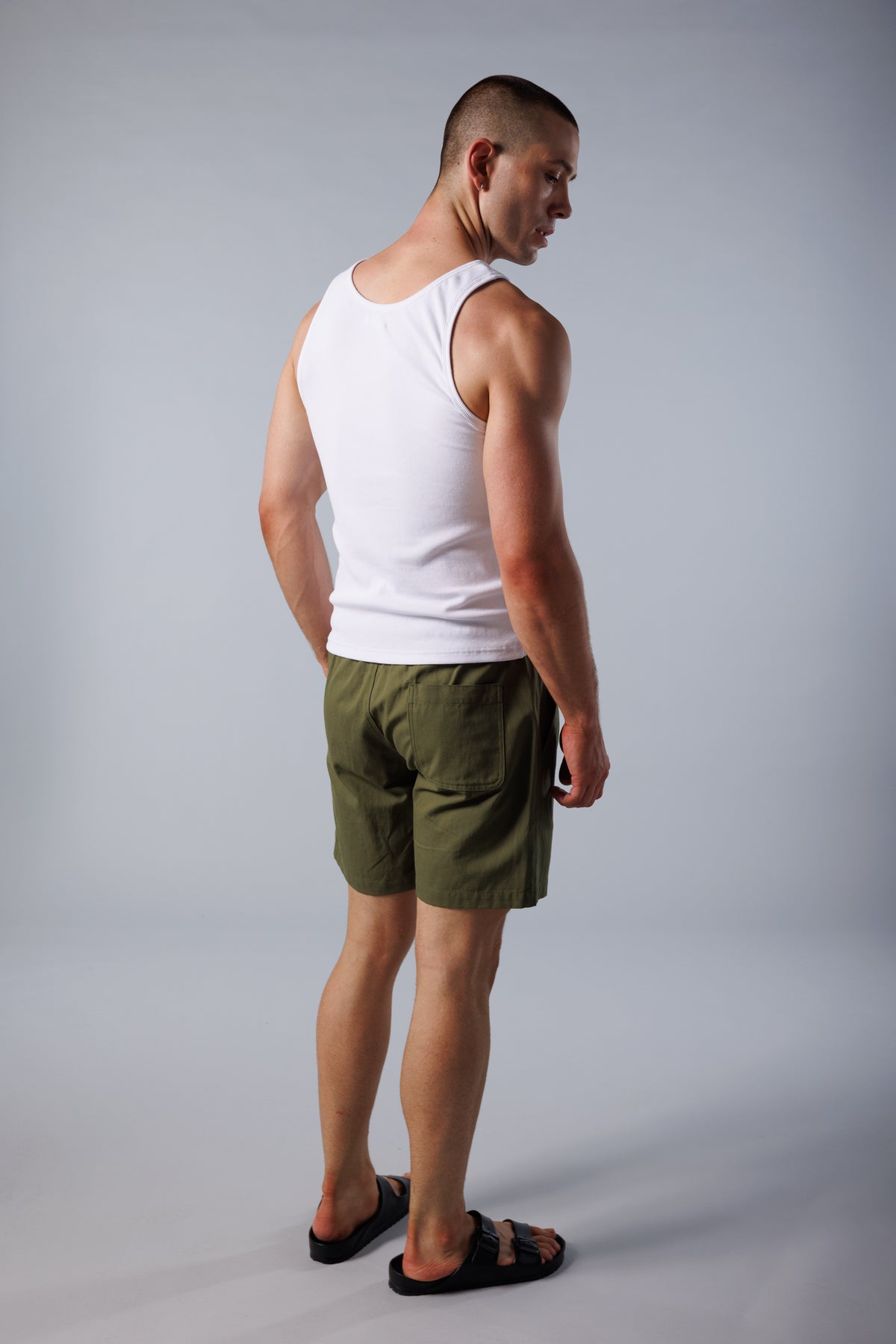 All Day Shorts - Army Green