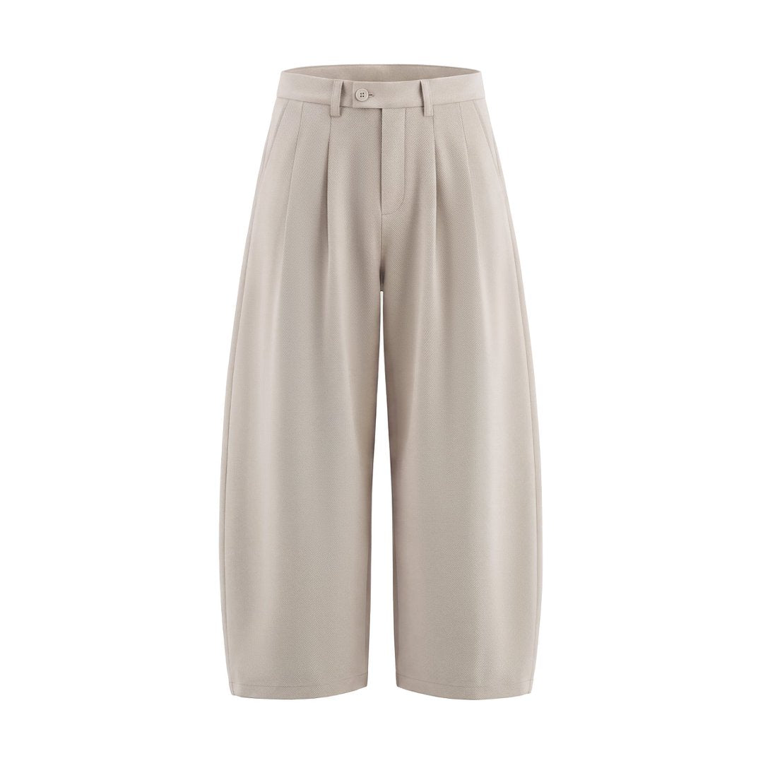 Hipland City Commuter Casual Trouser Khaki flat lay